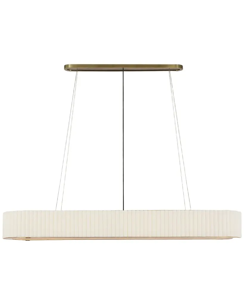 Visual Comfort Signature Palati 72" 9-Light Linear Chandelier by Ian K. Fowler | Image 1 Visual Comfort Signature Palati 72" 9-Light Linear Chandelier by Ian K. Fowler | Image 1