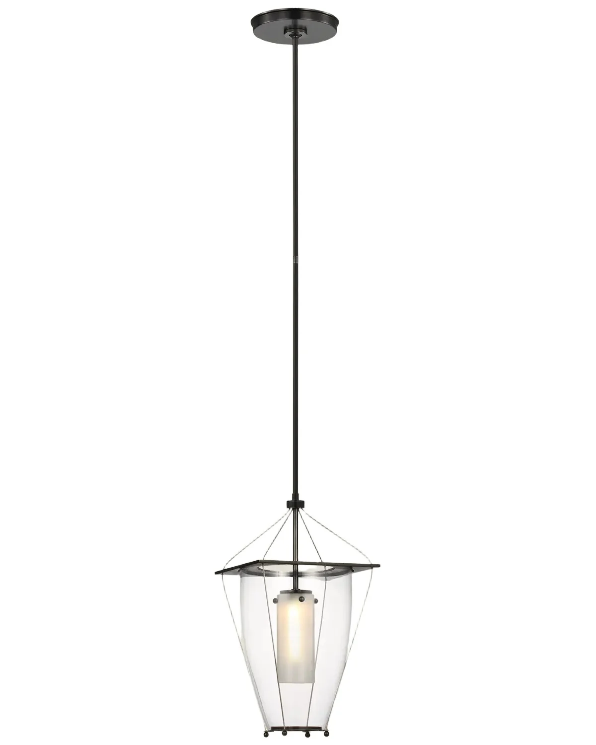 Visual Comfort Signature Ovalle 9" Pendant Lantern by Ray Booth