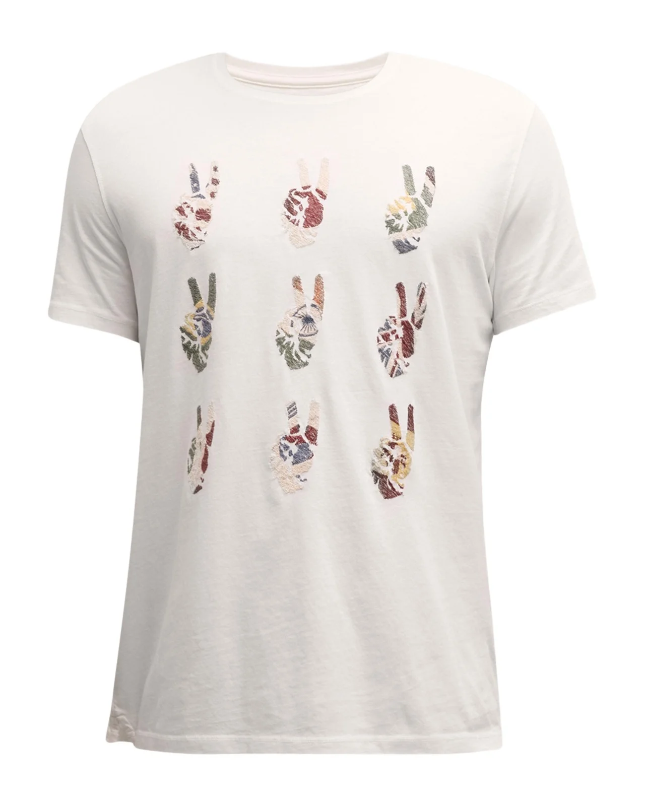 Men's Multi Peace Hand T-Shirt Men's Multi Peace Hand T-Shirt