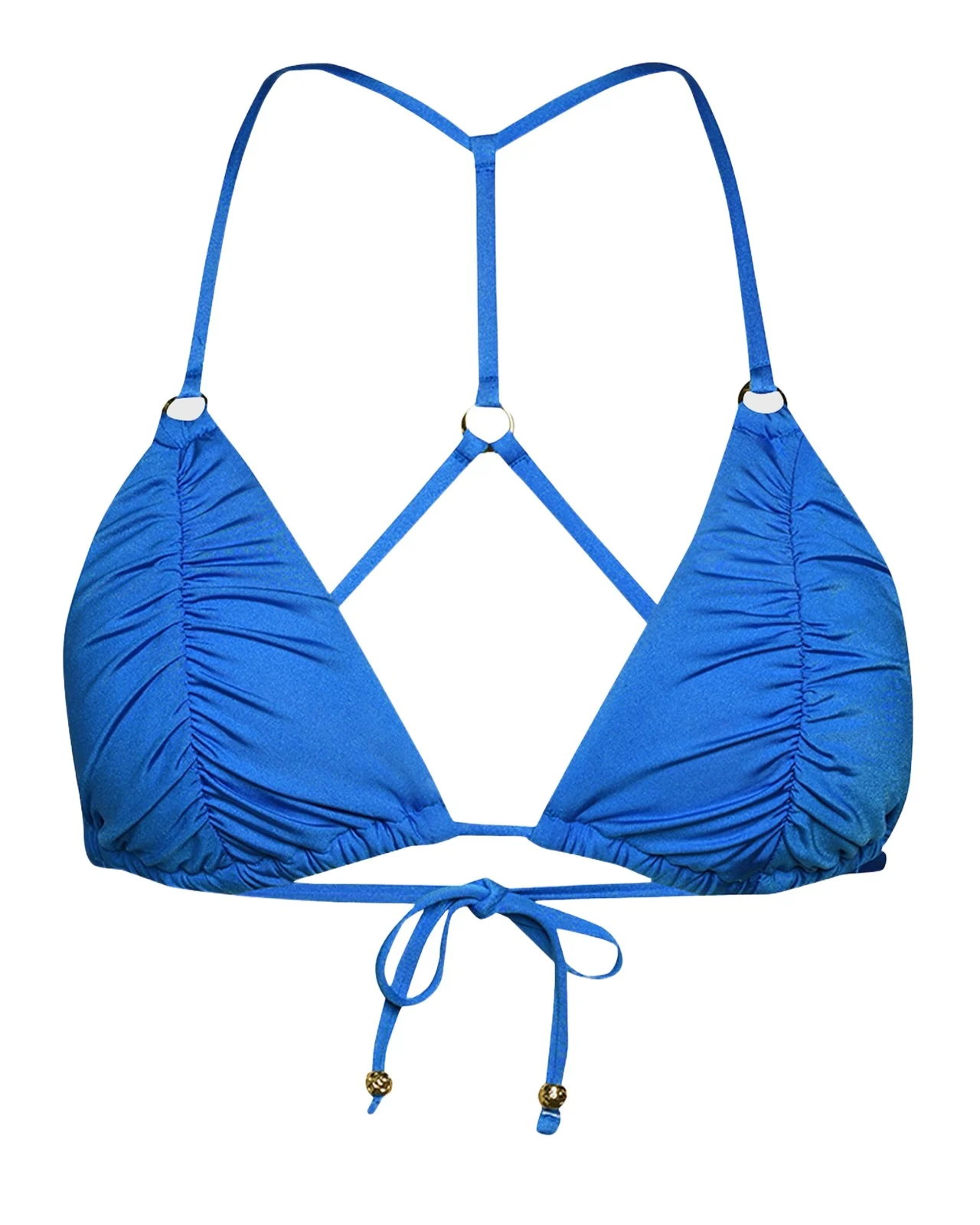 Gypset Tri-Slider Shirred Bikini Top Gypset Tri-Slider Shirred Bikini Top