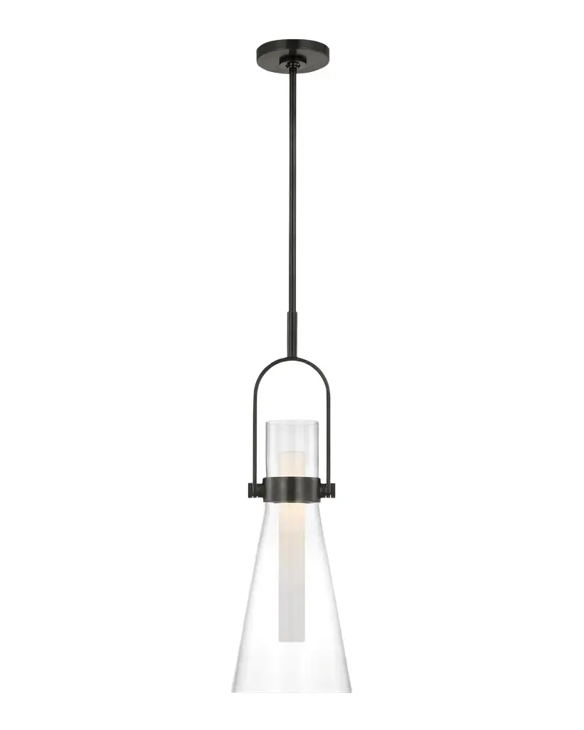 Visual Comfort Signature Larkin 9" Conical Pendant by Ian K Fowler | Image 1 Visual Comfort Signature Larkin 9" Conical Pendant by Ian K Fowler | Image 1