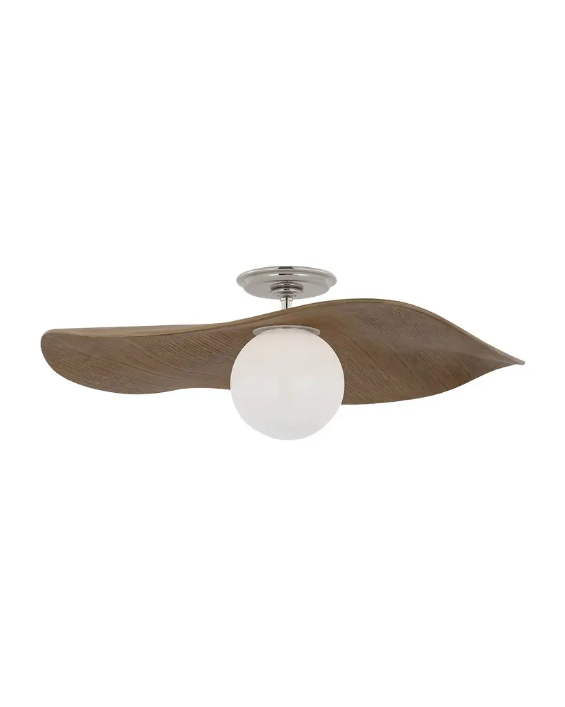 Visual Comfort Signature Mahalo Semi-Flush Mount by Windsor Smith | Image 1 Visual Comfort Signature Mahalo Semi-Flush Mount by Windsor Smith | Image 1