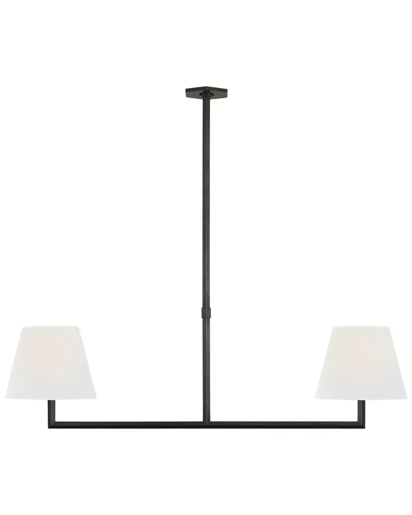 Visual Comfort Signature Olivier 65" Linear Chandelier by Paloma Contreras | Image 1 Visual Comfort Signature Olivier 65" Linear Chandelier by Paloma Contreras | Image 1