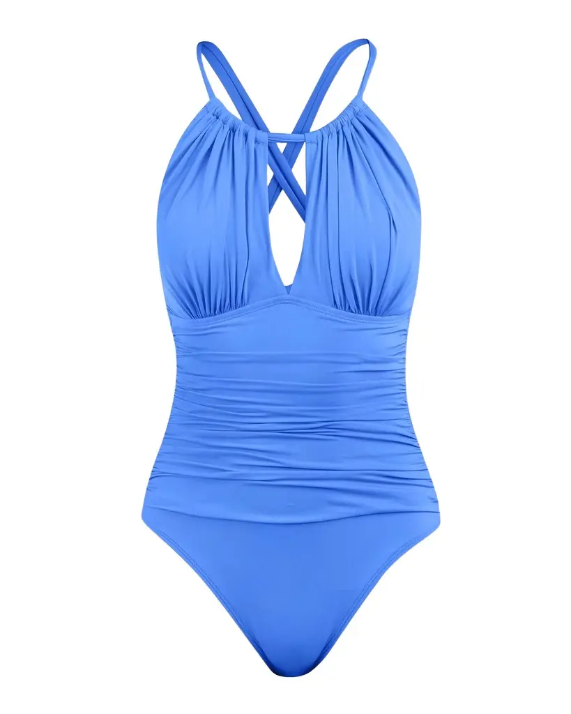 La Blanca Island Goddess Mio High-Neck One-Piece Swimsuit | Image 1 La Blanca Island Goddess Mio High-Neck One-Piece Swimsuit | Image 1