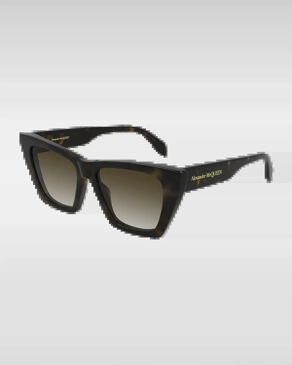 Alexander McQueen Logo Acetate Cat-Eye Sunglasses | Thumbnail 2 Alexander McQueen Logo Acetate Cat-Eye Sunglasses | Thumbnail 2