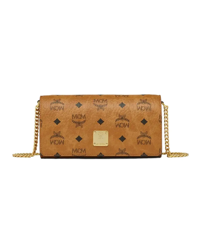 MCM Aren Mini Visetos Monogram Crossbody Bag | Image 1 MCM Aren Mini Visetos Monogram Crossbody Bag | Image 1
