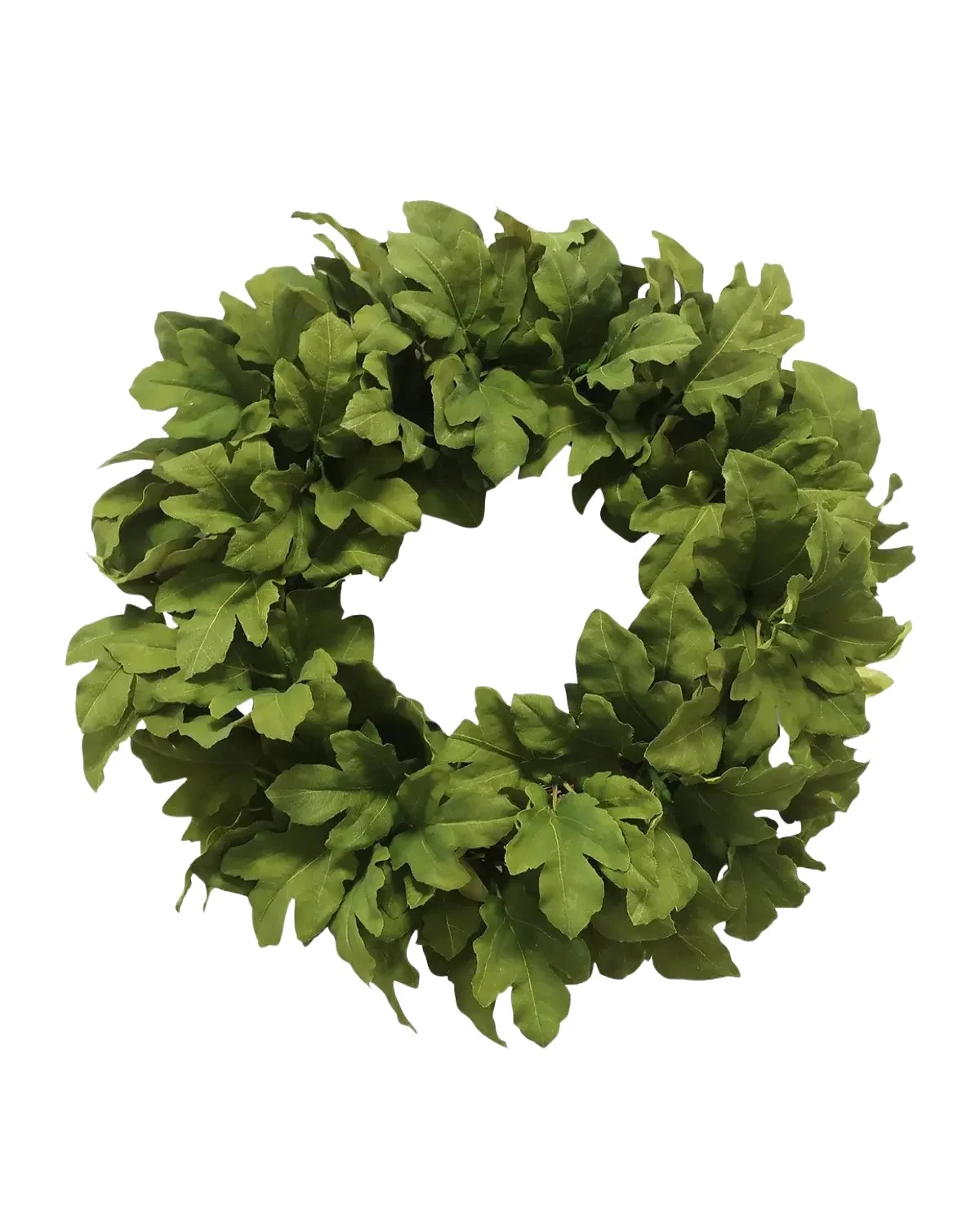 Winward Home Fig Leaf Holiday Wreath