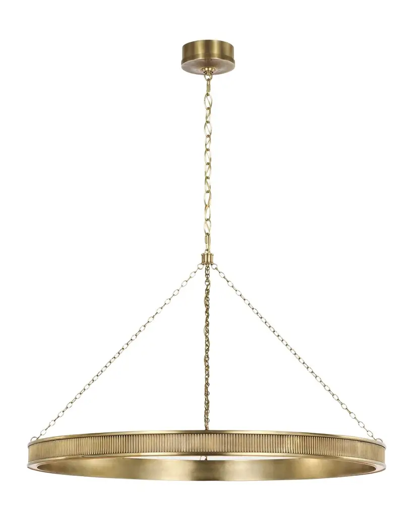 Visual Comfort Signature Menil 40" Ring Chandelier by Marie Flanigan | Image 1 Visual Comfort Signature Menil 40" Ring Chandelier by Marie Flanigan | Image 1
