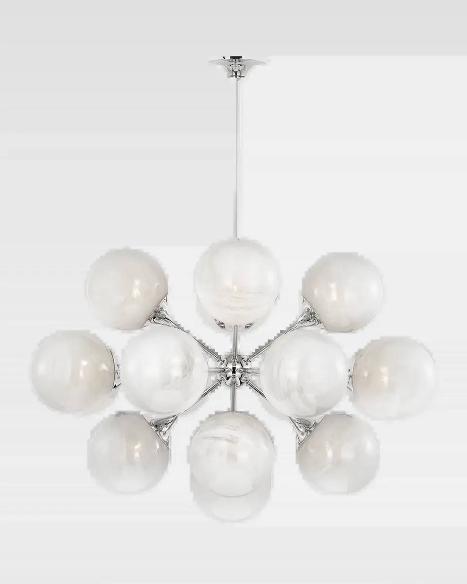 Visual Comfort Signature Cristol 40" 17-Light Chandelier by AERIN | Thumbnail 2