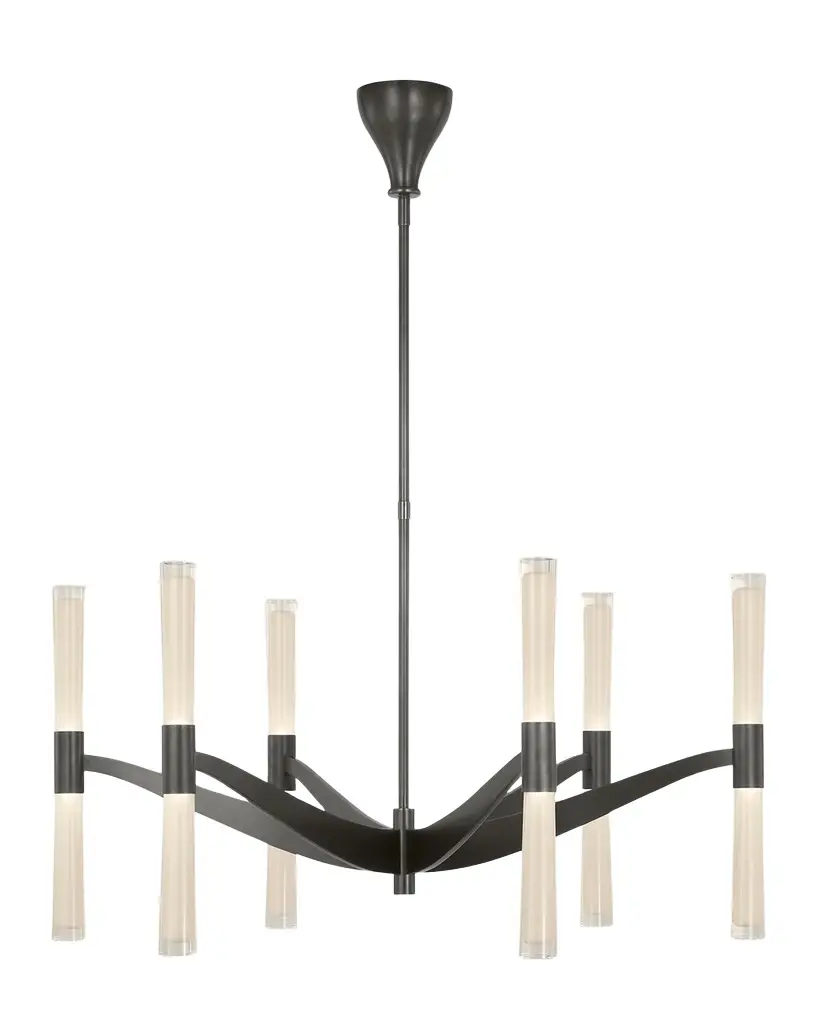 Visual Comfort Signature Brenta 56.5" 8-Light Extra Large Chandelier by AERIN