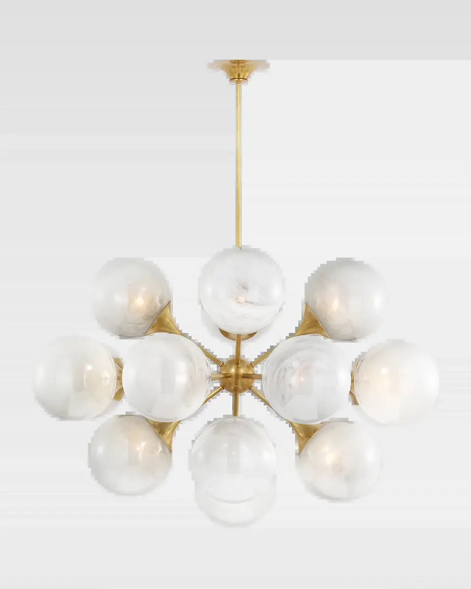 Visual Comfort Signature Cristol 40" 17-Light Chandelier by AERIN | Thumbnail 2