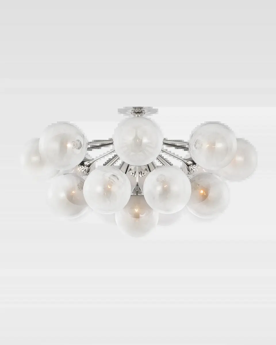 Visual Comfort Signature Cristol 43" 17-Light Flush Mount by AERIN | Thumbnail 2 Visual Comfort Signature Cristol 43" 17-Light Flush Mount by AERIN | Thumbnail 2