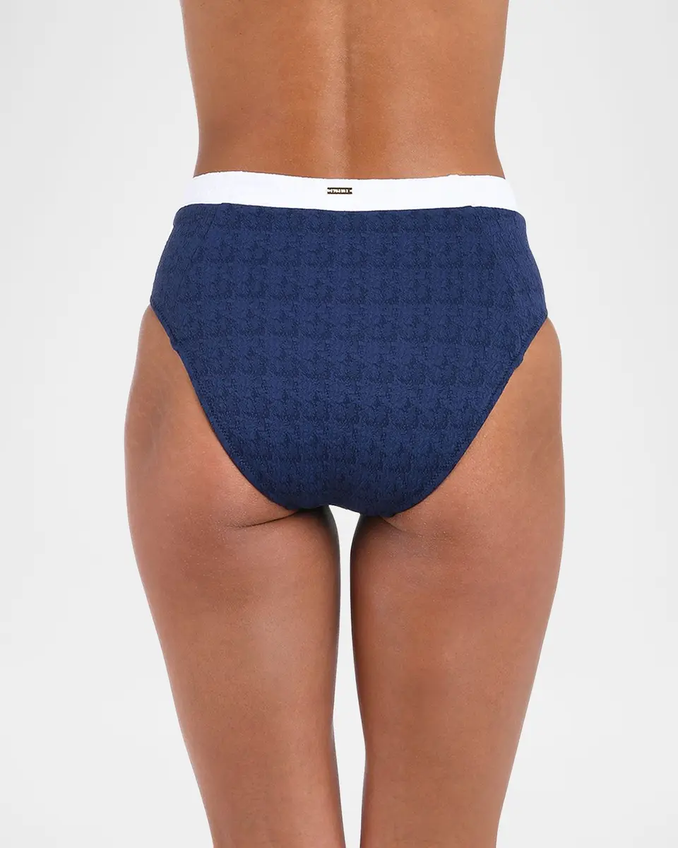 L'Agence Vanessa Colorblock Chic High-Waist Bikini Bottoms | Thumbnail 3 L'Agence Vanessa Colorblock Chic High-Waist Bikini Bottoms | Thumbnail 3