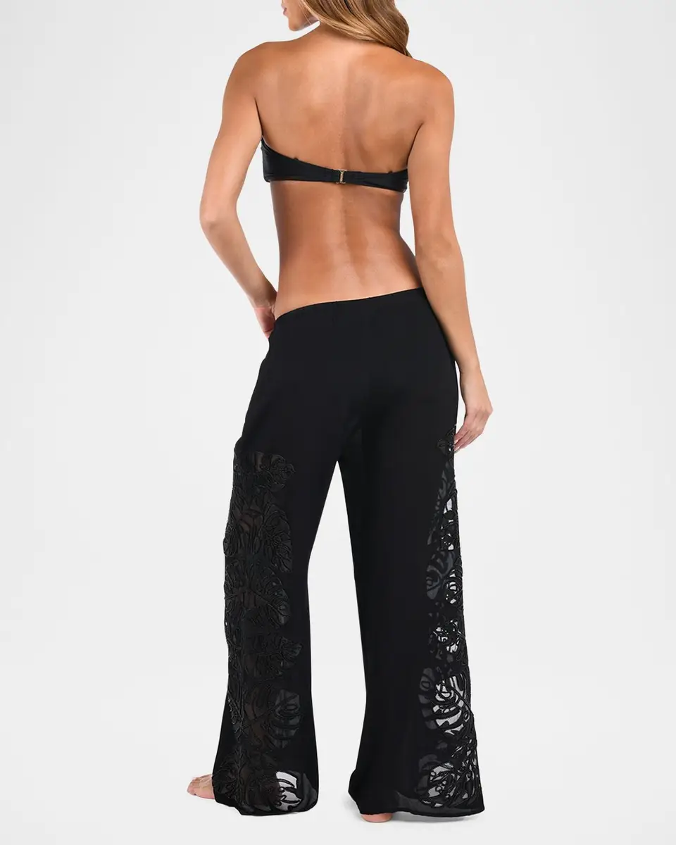 L'Agence Geraldine Monstera Pants | Thumbnail 3