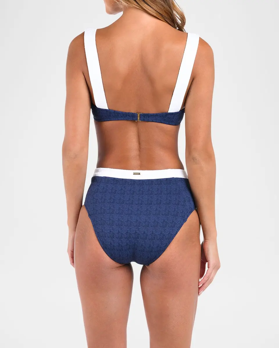 L'Agence Alexandria Colorblock Chic Bikini Top | Thumbnail 3 L'Agence Alexandria Colorblock Chic Bikini Top | Thumbnail 3