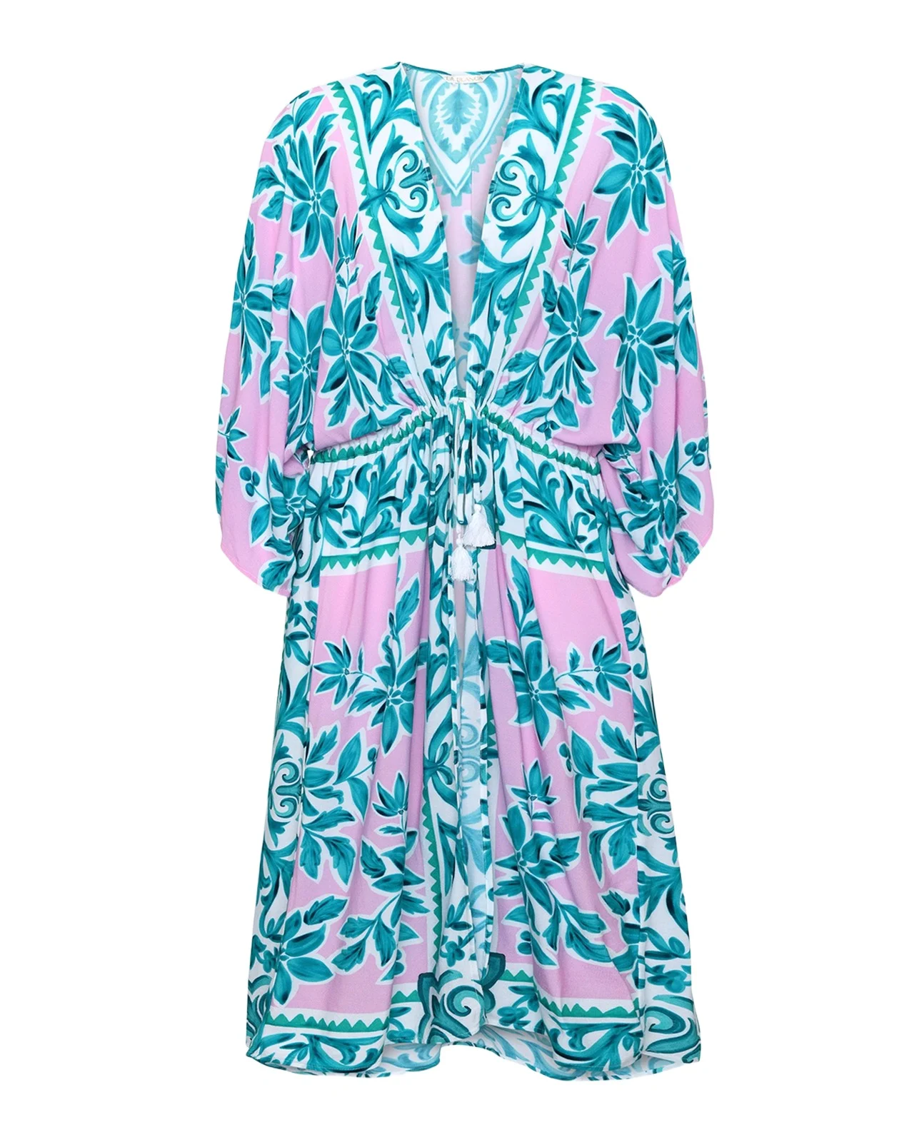 La Blanca Opulent Tie-Front Kimono
