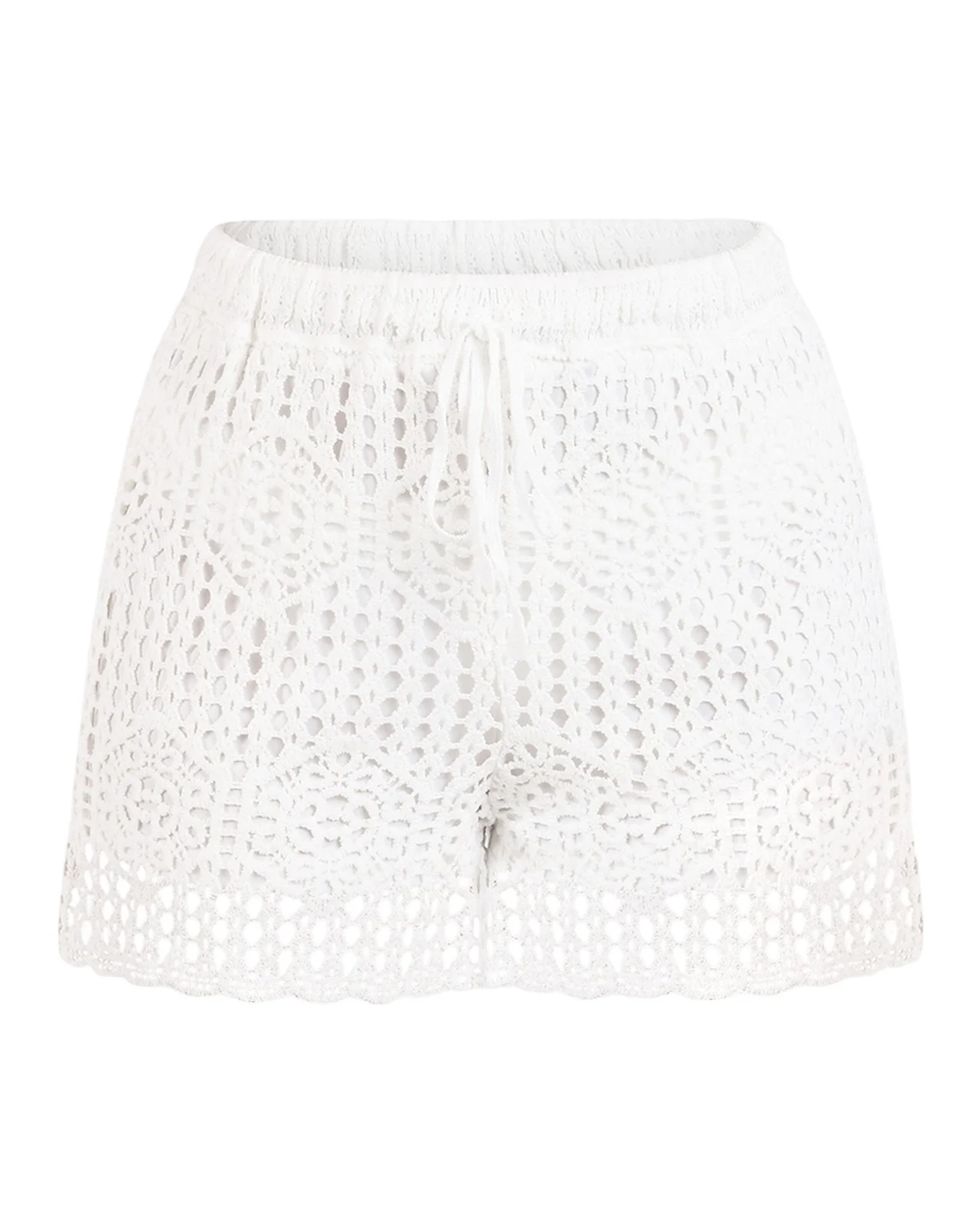 Waverly Crochet Beach Shorts Waverly Crochet Beach Shorts