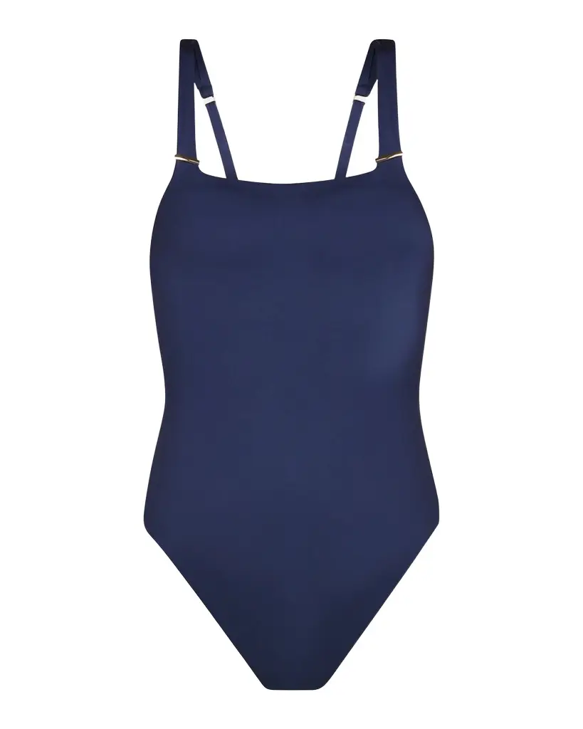La Blanca Plus Size LB Luxe Square-Neck One-Piece Swimsuit | Image 1 La Blanca Plus Size LB Luxe Square-Neck One-Piece Swimsuit | Image 1
