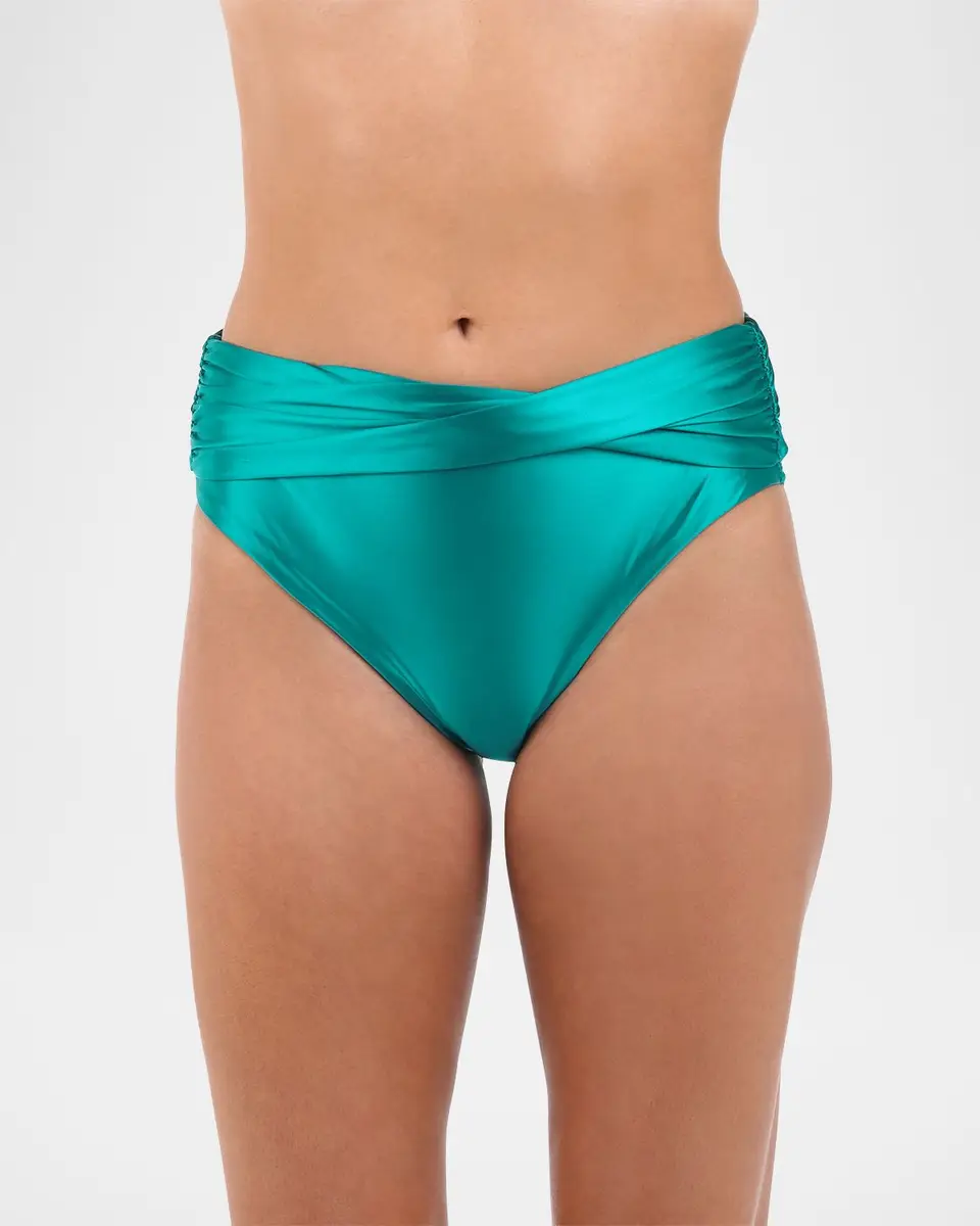 La Blanca Earth Goddess Mid-Waist Twist-Front Bikini Bottoms | Thumbnail 2 La Blanca Earth Goddess Mid-Waist Twist-Front Bikini Bottoms | Thumbnail 2