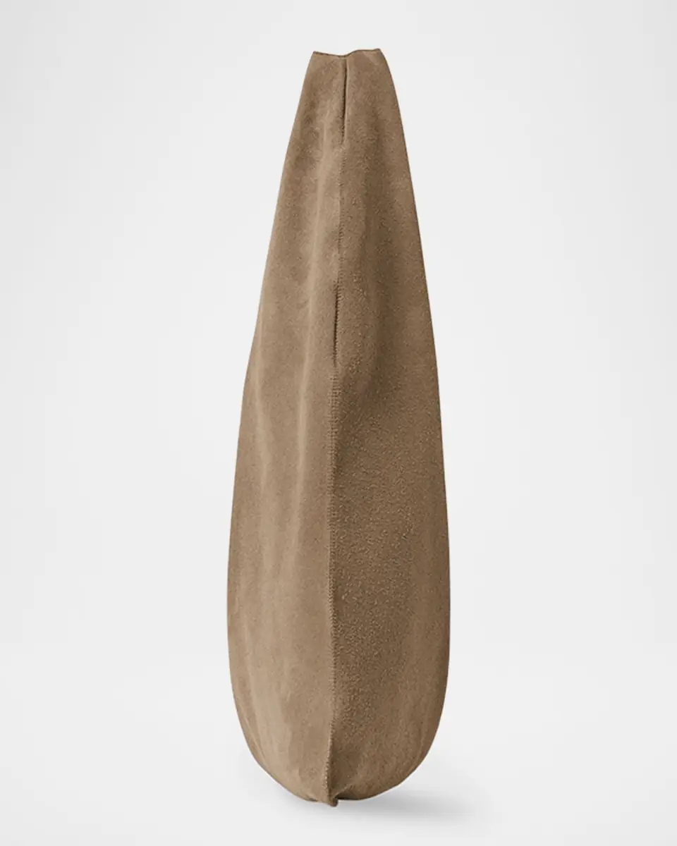 The Row Small Bindle Top-Handle Bag in Plush Suede | Thumbnail 2