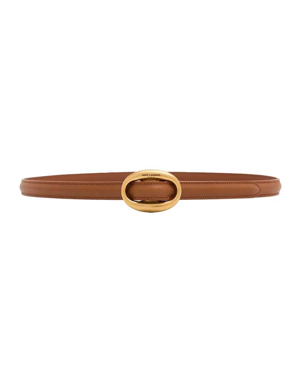 Saint Laurent Leather Belt | Thumbnail 3