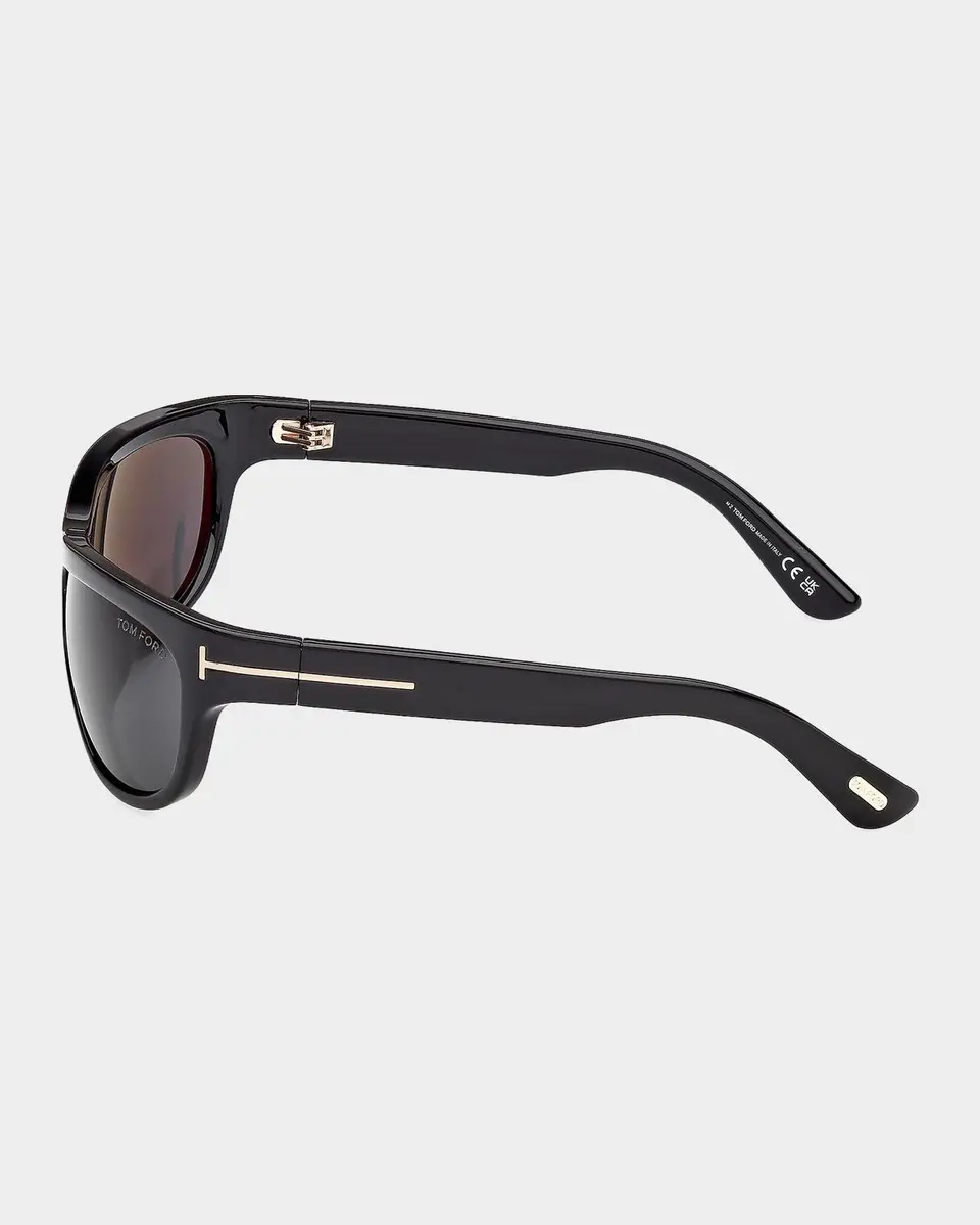 Tom Ford Men's Anders-02 Acetate Rectangle Sunglasses | Thumbnail 3 Tom Ford Men's Anders-02 Acetate Rectangle Sunglasses | Thumbnail 3