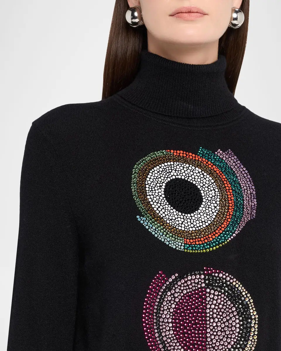 Libertine Sonia Crystal Cashmere Turtleneck Sweater | Thumbnail 5 Libertine Sonia Crystal Cashmere Turtleneck Sweater | Thumbnail 5