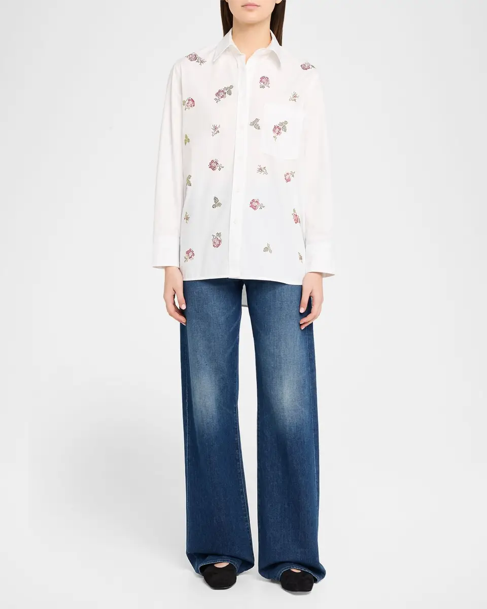Libertine Florecita Embellished Artisan Shirt | Thumbnail 2 Libertine Florecita Embellished Artisan Shirt | Thumbnail 2
