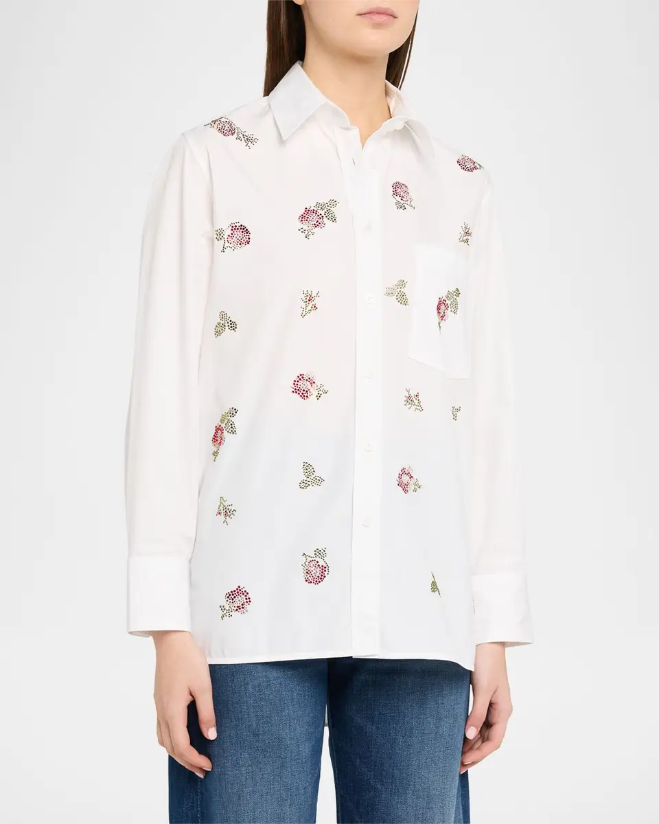 Libertine Florecita Embellished Artisan Shirt | Thumbnail 4 Libertine Florecita Embellished Artisan Shirt | Thumbnail 4