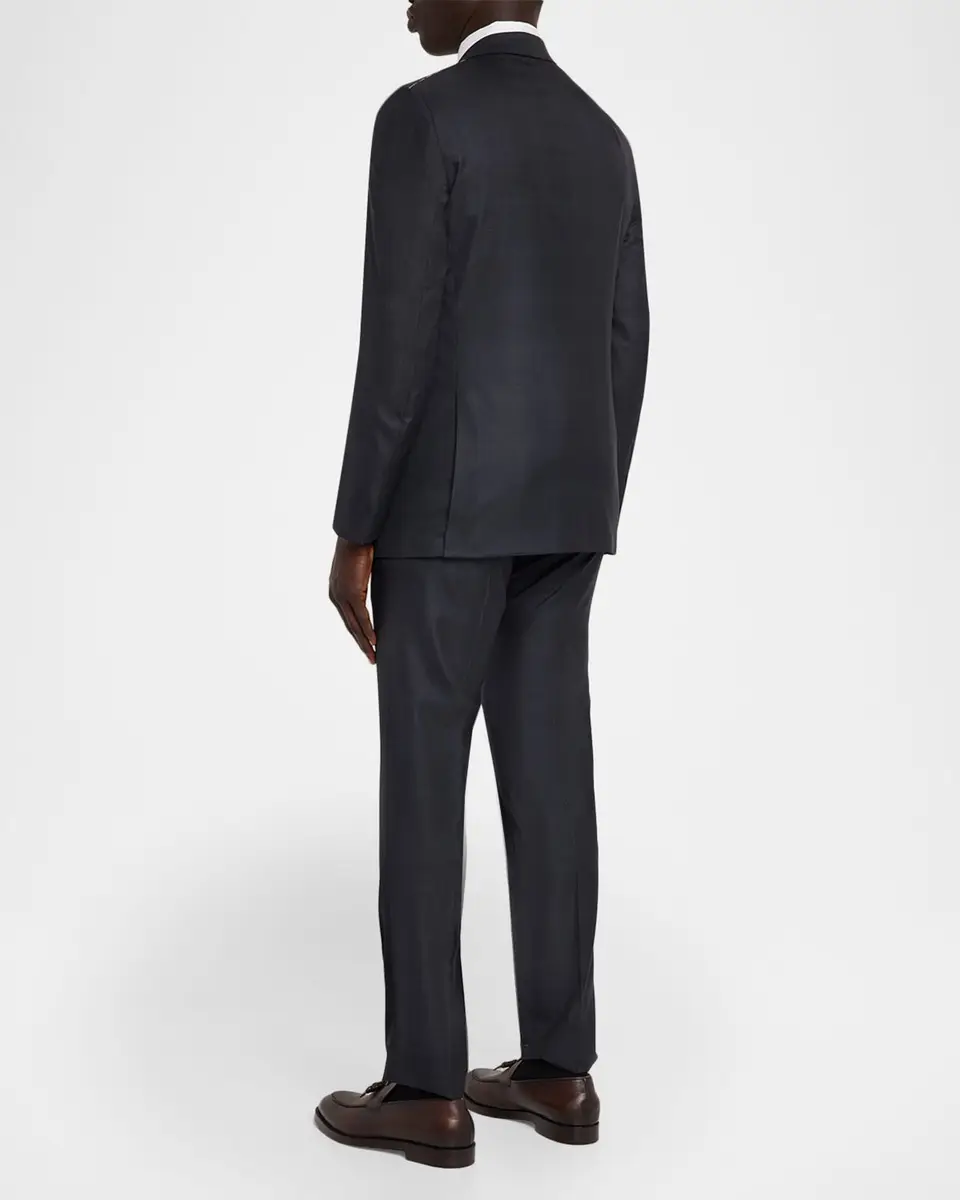 Zegna Men's 15milmil15 Wool Tonal Plaid Two-Piece Suit | Thumbnail 3