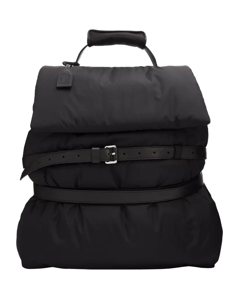 MOSCHINO Nylon Bag with Wraparound Belt | Image 1 MOSCHINO Nylon Bag with Wraparound Belt | Image 1