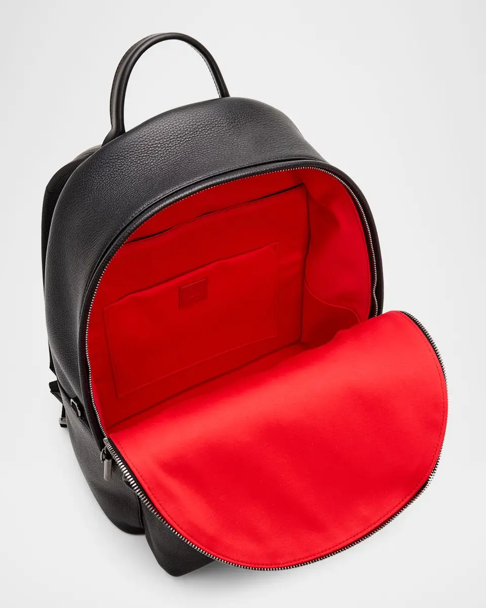 Christian Louboutin Men's Nostalgic Calf Empire Leather Backpack | Thumbnail 4 Christian Louboutin Men's Nostalgic Calf Empire Leather Backpack | Thumbnail 4