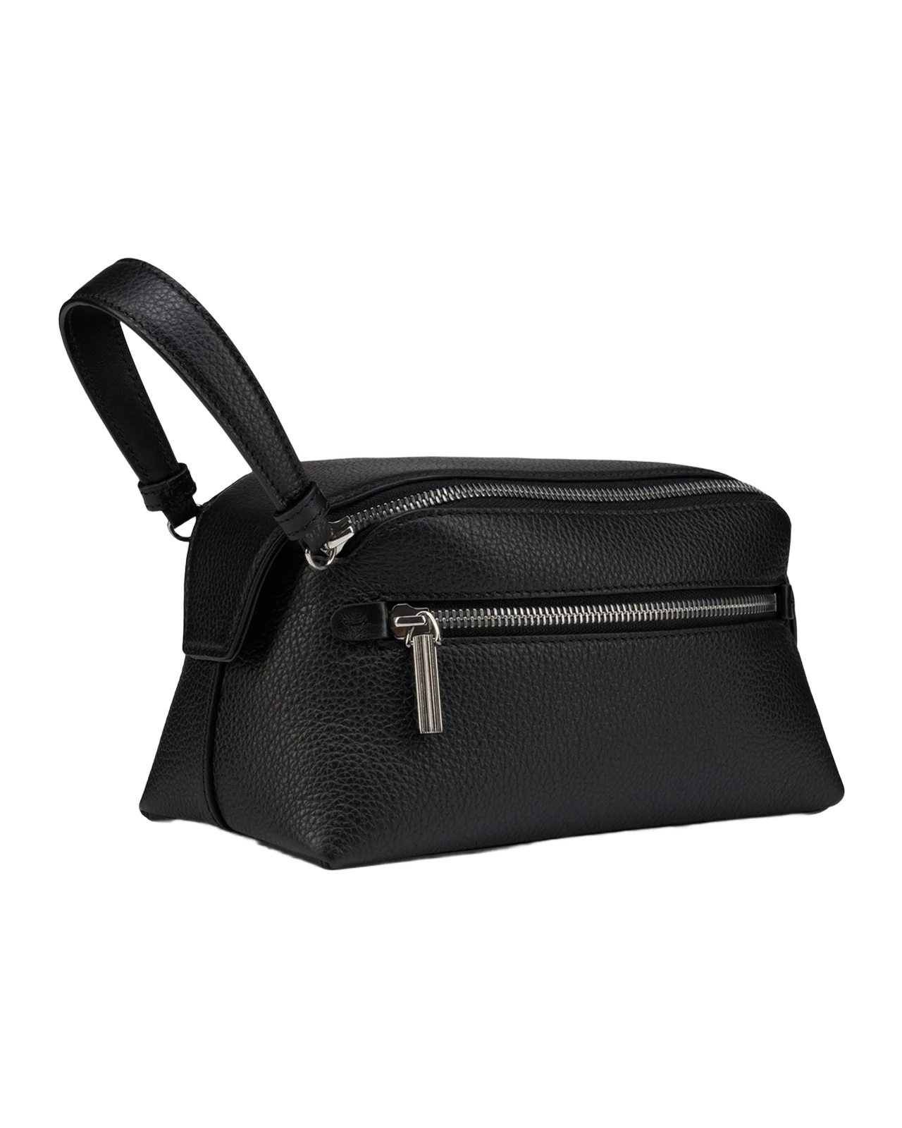 Men's Nostalgic Zip Pouch in Grained Leather Men's Nostalgic Zip Pouch in Grained Leather