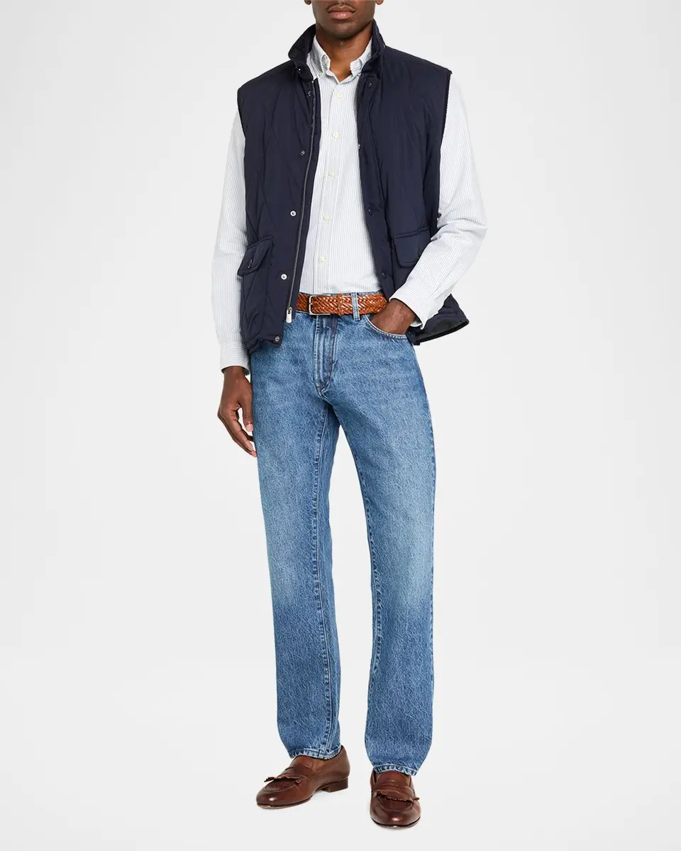 Ralph Lauren Purple Label Men's Carleton Quilted Vest | Thumbnail 2 Ralph Lauren Purple Label Men's Carleton Quilted Vest | Thumbnail 2