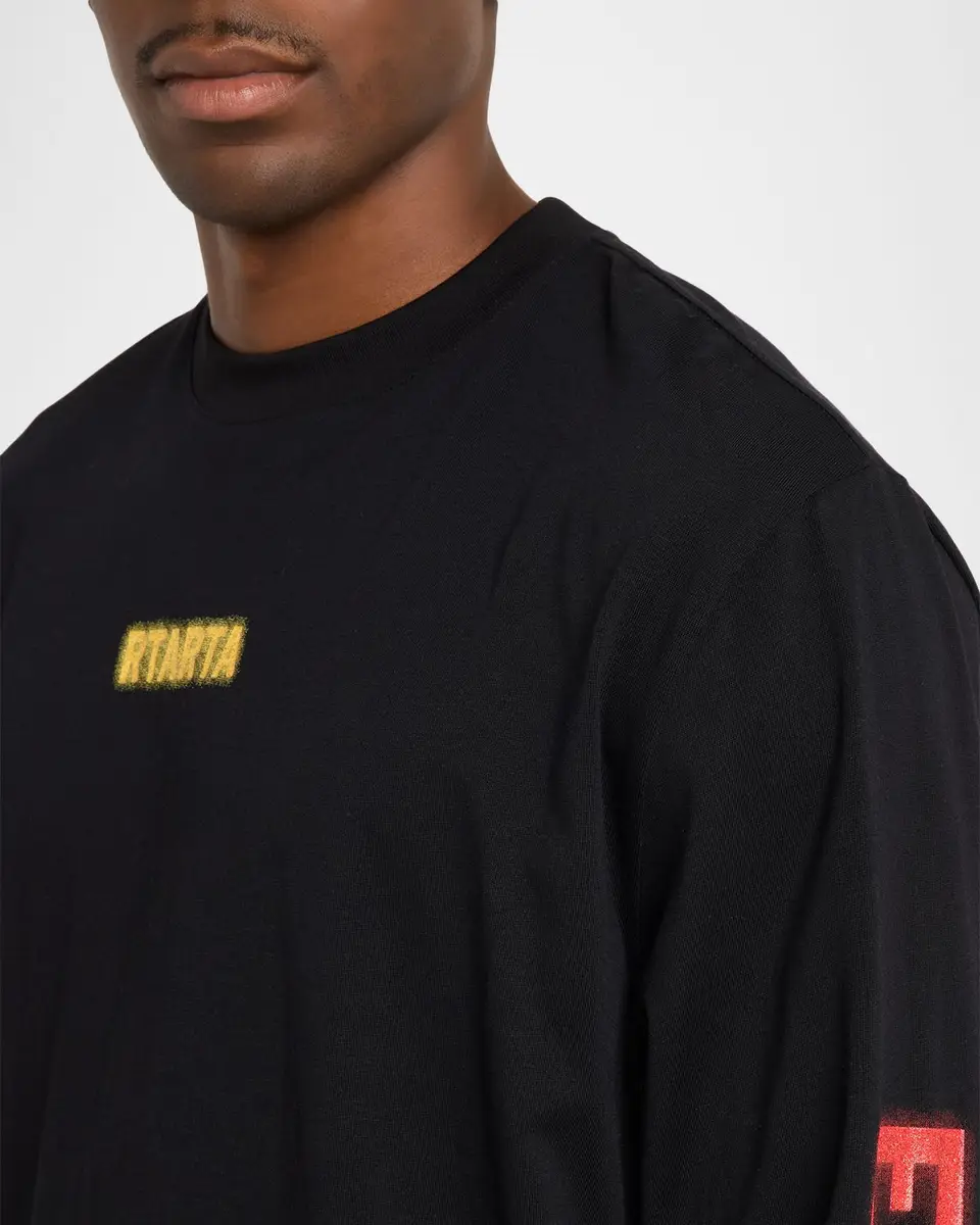 RTA Men's Spray Paint Logo Long-Sleeve T-Shirt | Thumbnail 5 RTA Men's Spray Paint Logo Long-Sleeve T-Shirt | Thumbnail 5