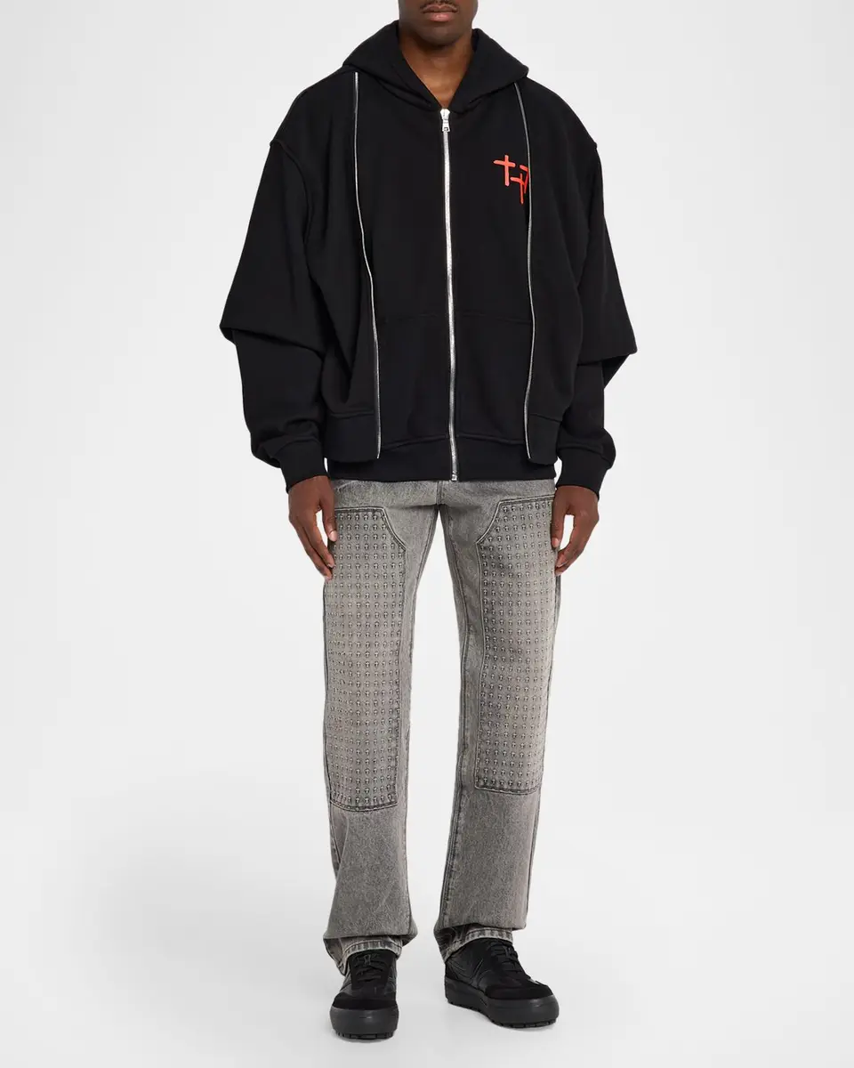 RTA Men's Ricardo Slim-Fit Carpenter Jeans | Thumbnail 2