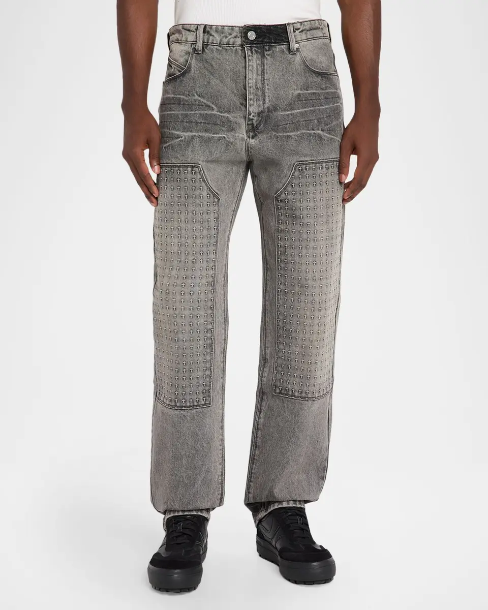 RTA Men's Ricardo Slim-Fit Carpenter Jeans | Thumbnail 4