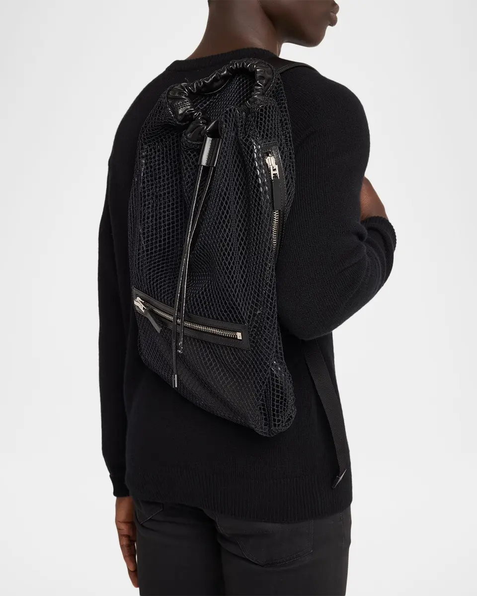 Tom Ford Men's Mbags Mesh Backpack | Thumbnail 2 Tom Ford Men's Mbags Mesh Backpack | Thumbnail 2