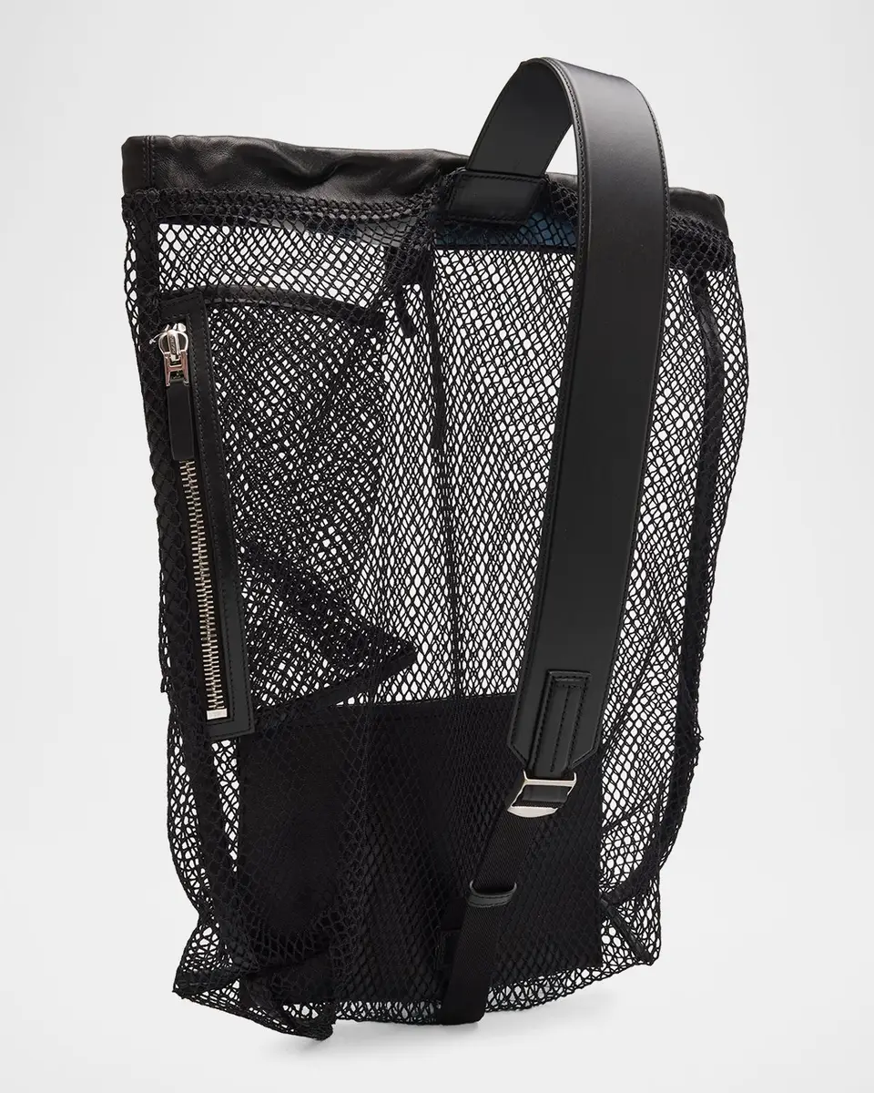 Tom Ford Men's Mbags Mesh Backpack | Thumbnail 3 Tom Ford Men's Mbags Mesh Backpack | Thumbnail 3