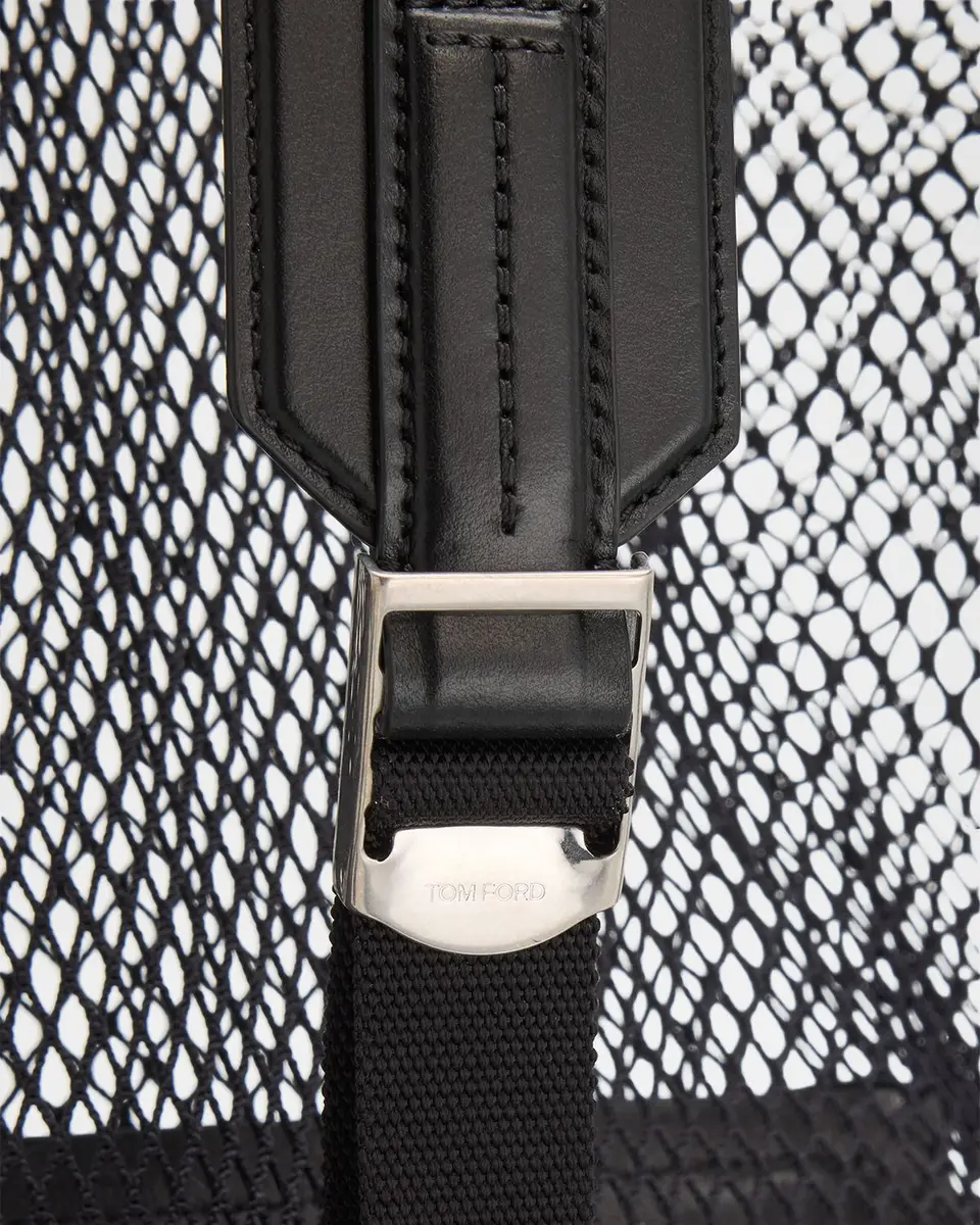 Tom Ford Men's Mbags Mesh Backpack | Thumbnail 6 Tom Ford Men's Mbags Mesh Backpack | Thumbnail 6