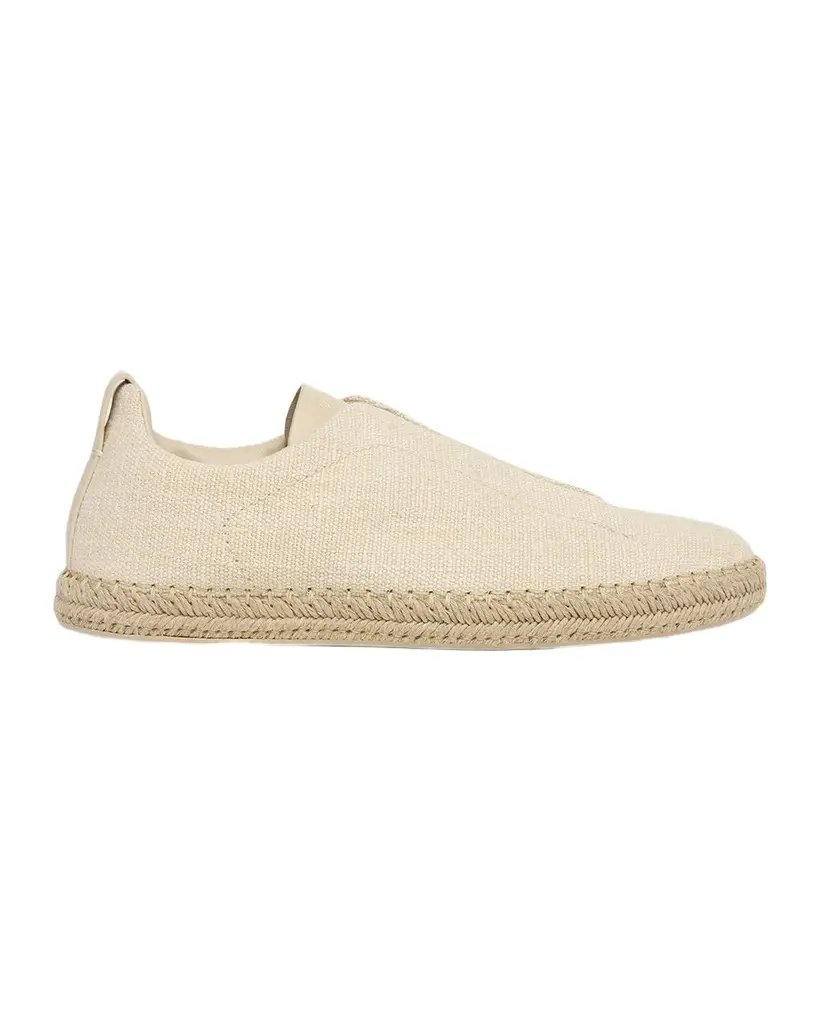 Zegna Men's Woven Triple Stitch Sneakers | Image 1 Zegna Men's Woven Triple Stitch Sneakers | Image 1