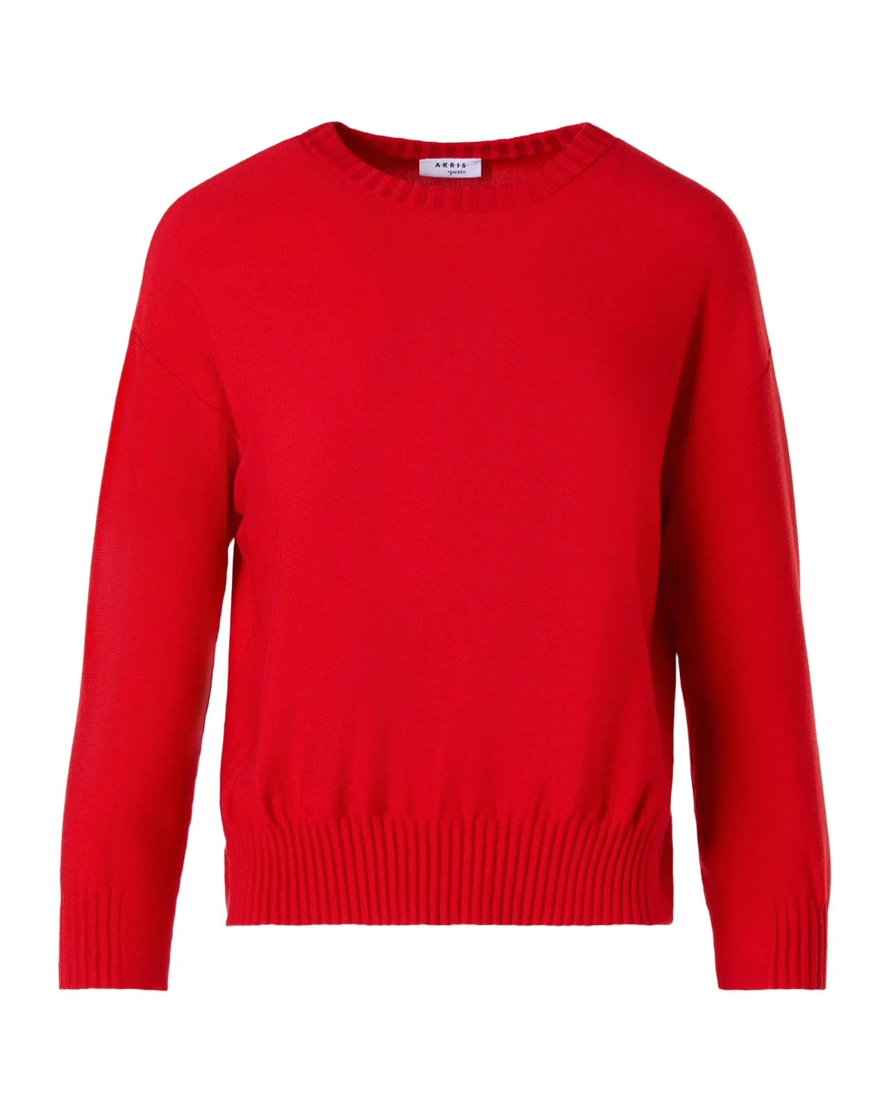 Merino Wool Knit Crewneck Sweater Merino Wool Knit Crewneck Sweater