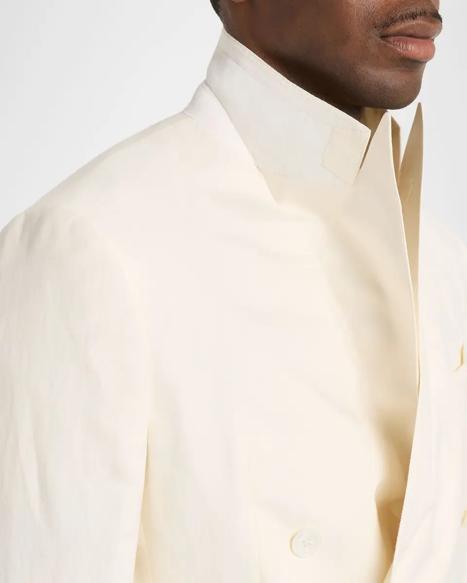 Ralph Lauren Purple Label Men's Kent Hand-Tailored Silk-Linen Jacket | Thumbnail 7 Ralph Lauren Purple Label Men's Kent Hand-Tailored Silk-Linen Jacket | Thumbnail 7