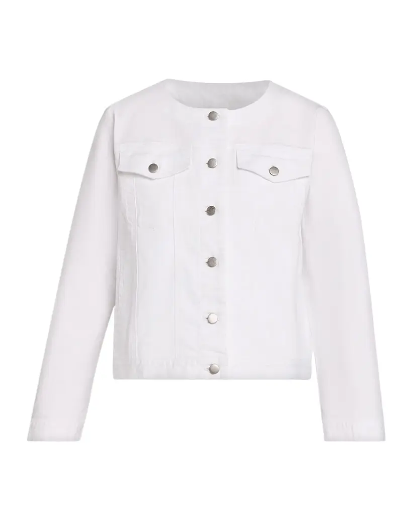 Button-Down Organic Cotton Denim Jacket Button-Down Organic Cotton Denim Jacket