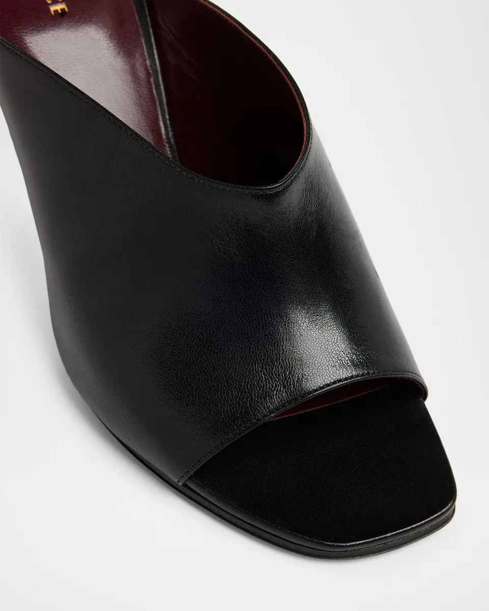 Versace 80mm Medusa Lambskin Leather Mules | Thumbnail 2 Versace 80mm Medusa Lambskin Leather Mules | Thumbnail 2