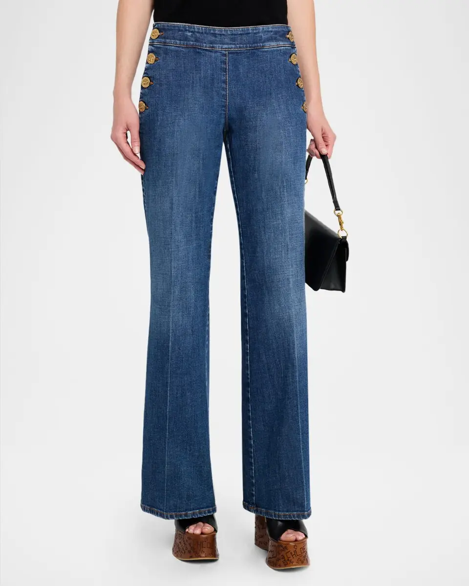 MAISON COMMON Mid-Rise Flare Sailor Jeans | Thumbnail 4 MAISON COMMON Mid-Rise Flare Sailor Jeans | Thumbnail 4
