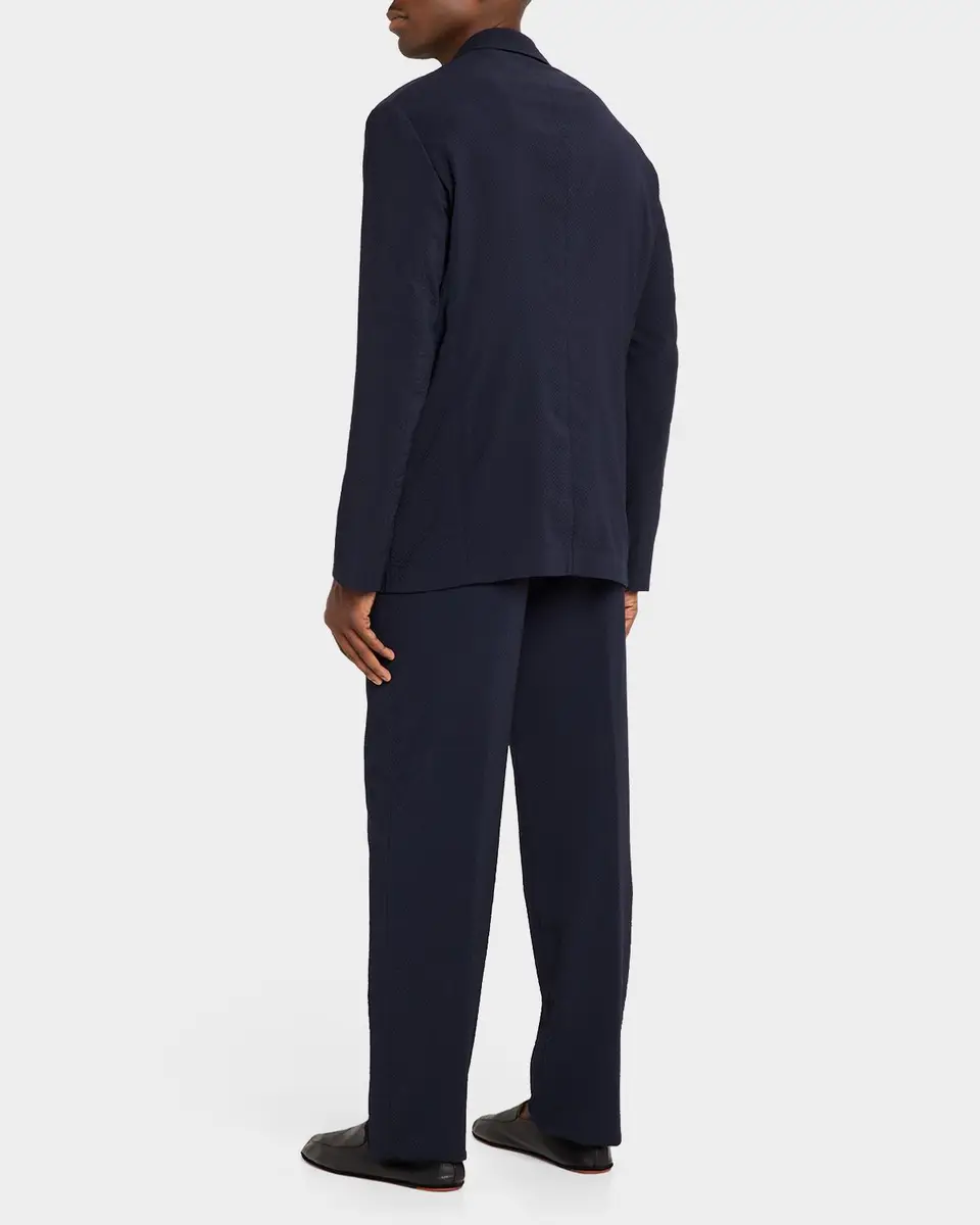 Emporio Armani Men's Stretch Wool Single-Breasted Sport Coat | Thumbnail 3 Emporio Armani Men's Stretch Wool Single-Breasted Sport Coat | Thumbnail 3