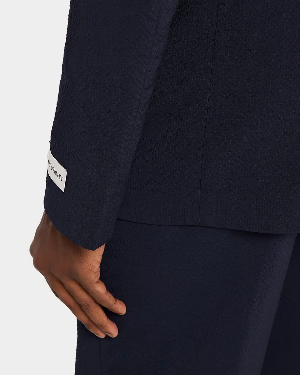 Emporio Armani Men's Stretch Wool Single-Breasted Sport Coat | Thumbnail 9 Emporio Armani Men's Stretch Wool Single-Breasted Sport Coat | Thumbnail 9