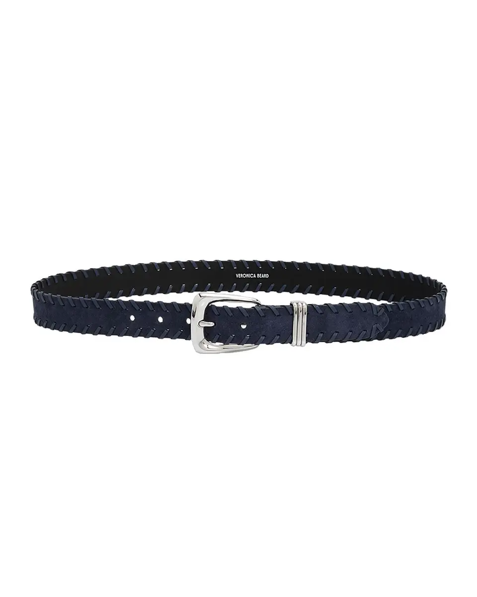 Veronica Beard Arch Suede Whipstitch Belt | Thumbnail 3 Veronica Beard Arch Suede Whipstitch Belt | Thumbnail 3