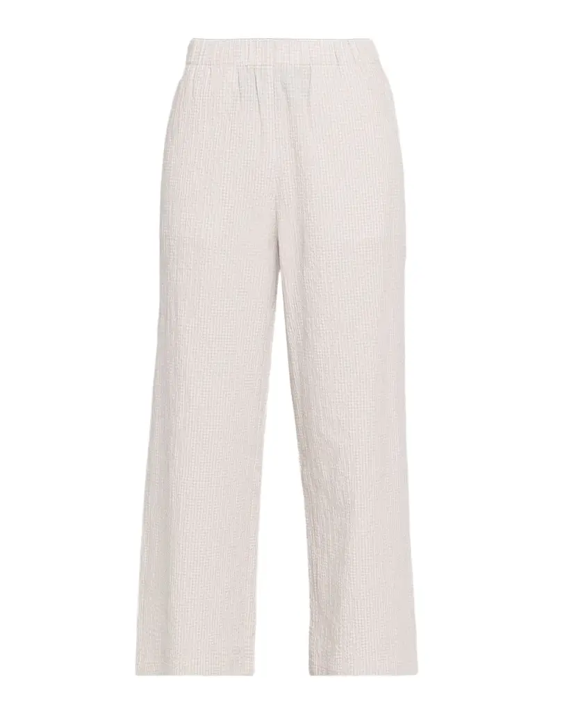 Eileen Fisher Wide-Leg Crinkled Ankle Pants | Image 1 Eileen Fisher Wide-Leg Crinkled Ankle Pants | Image 1